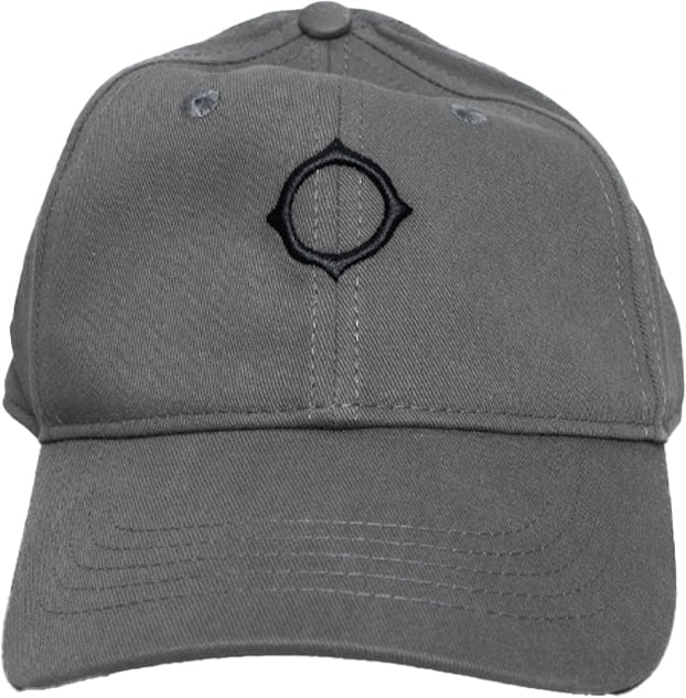 Ma.Strum Cotton Logo Cap Grijs