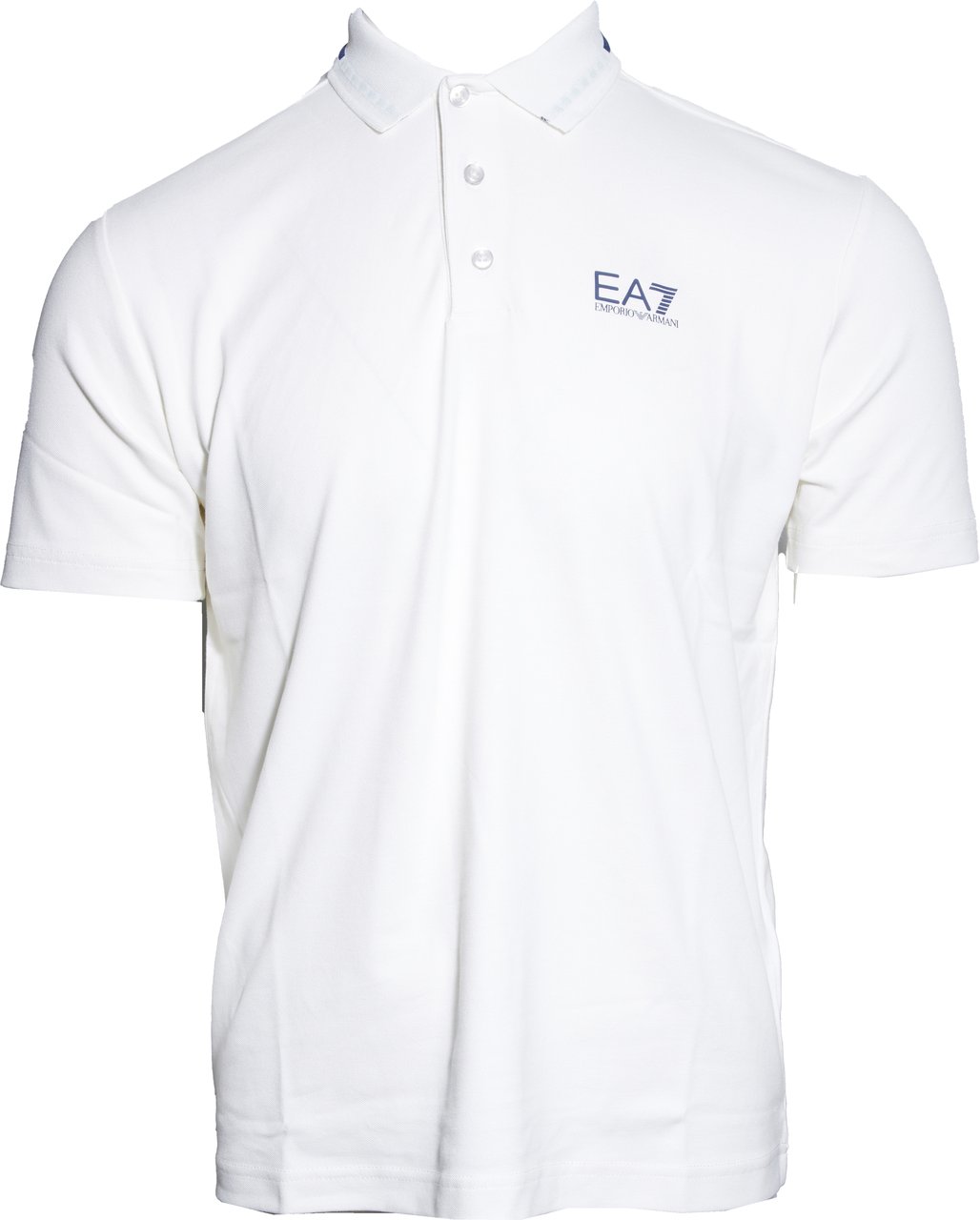 EA7 Polo Star White Wit