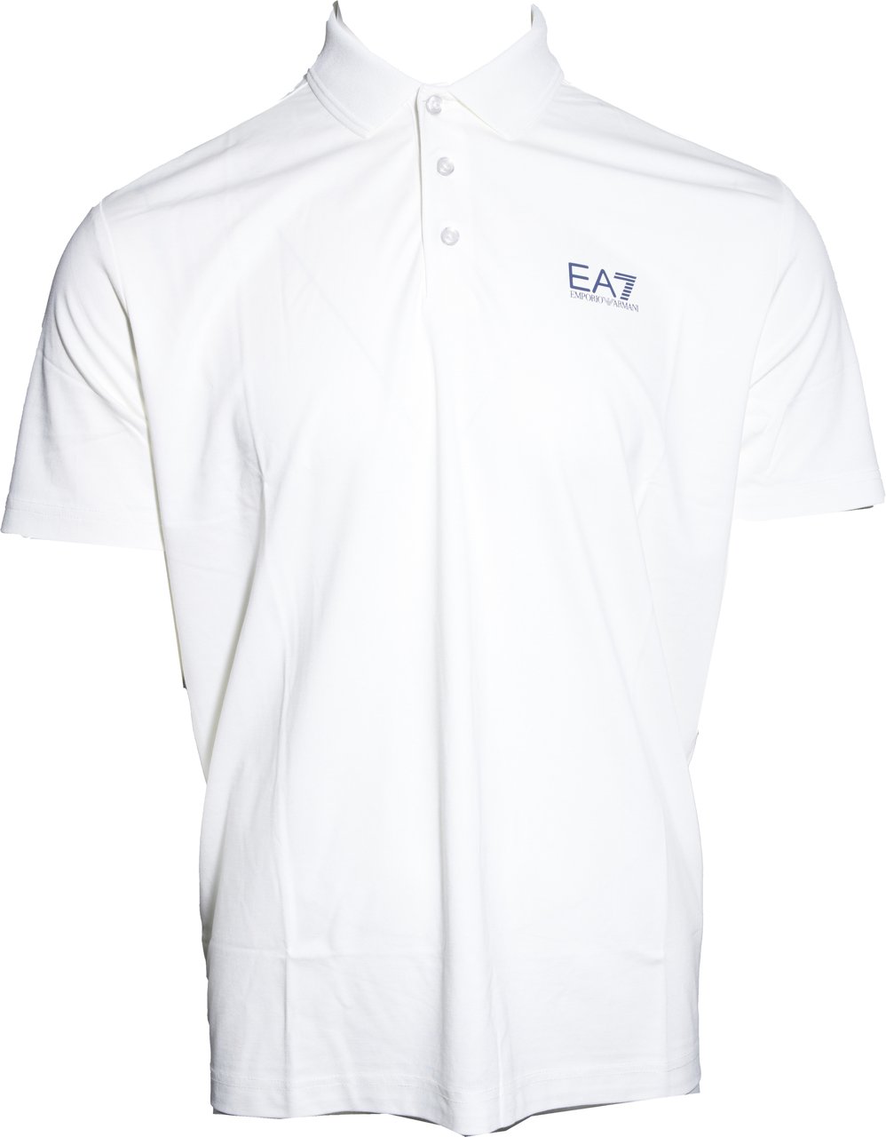 EA7 Polo White Wit