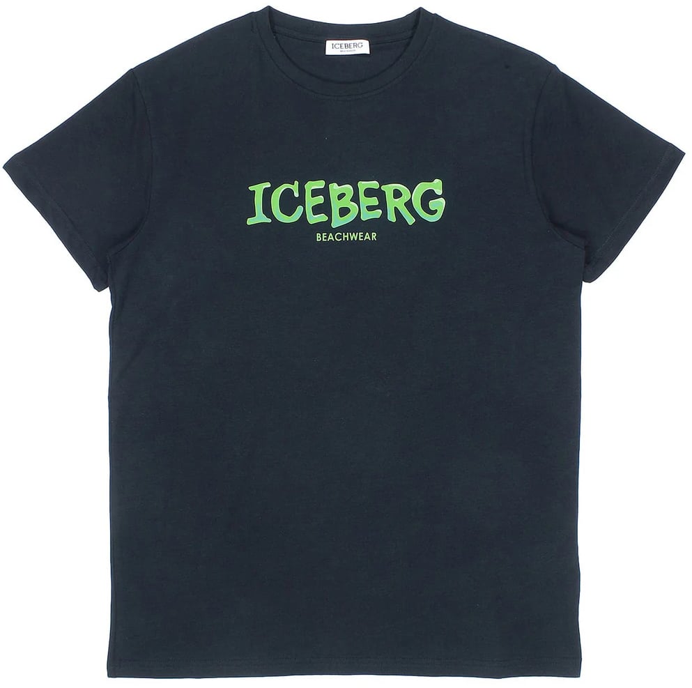 Iceberg Black T-Shirt Zwart