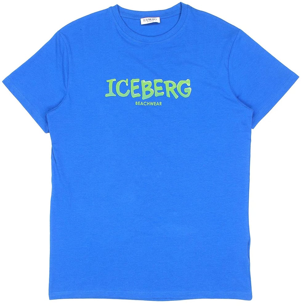 Iceberg Blue T-shirt Blauw