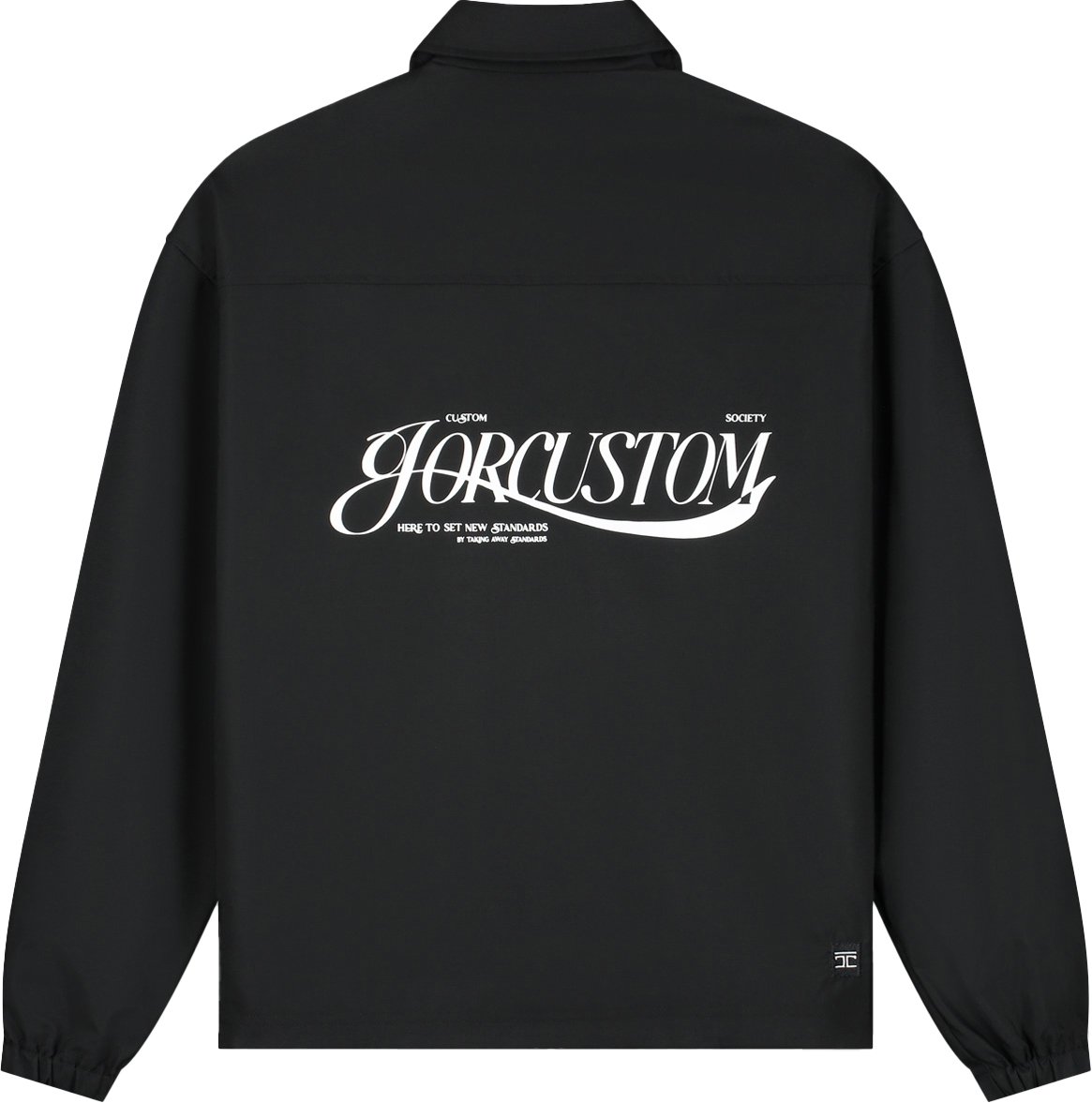 JORCUSTOM Coach Jacket Zwart