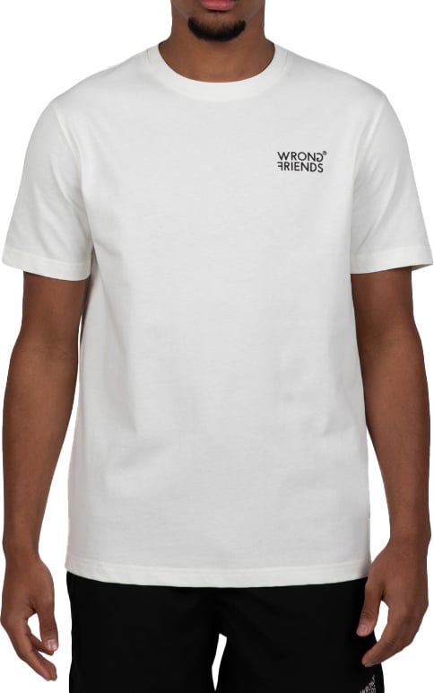 Wrong Friends Rabdan Tshirt Wit