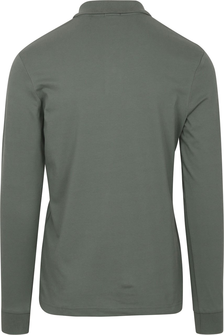 Boss Slim-fit polo Donkergroen Groen