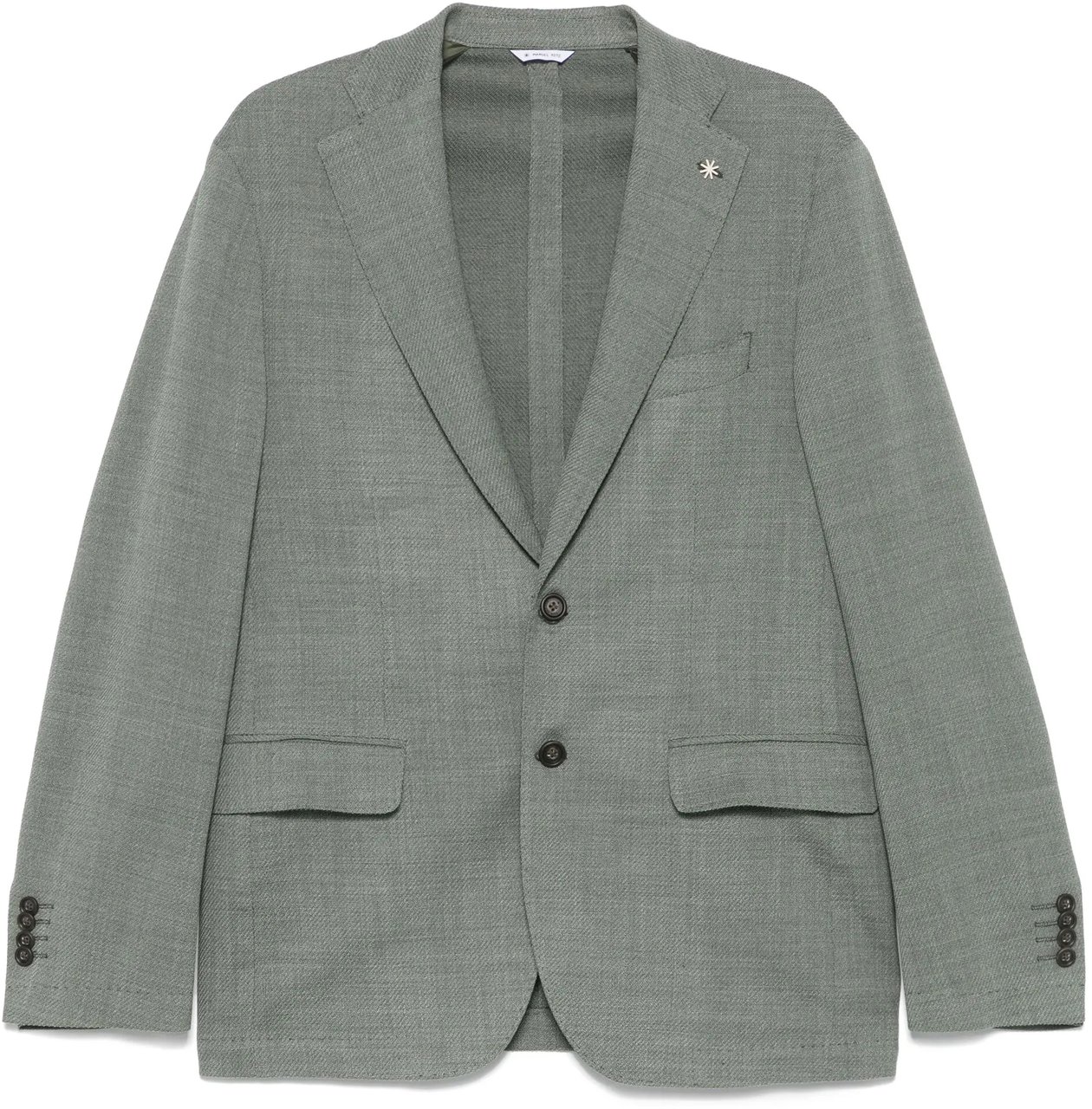 Manuel Ritz blazer khaki Groen