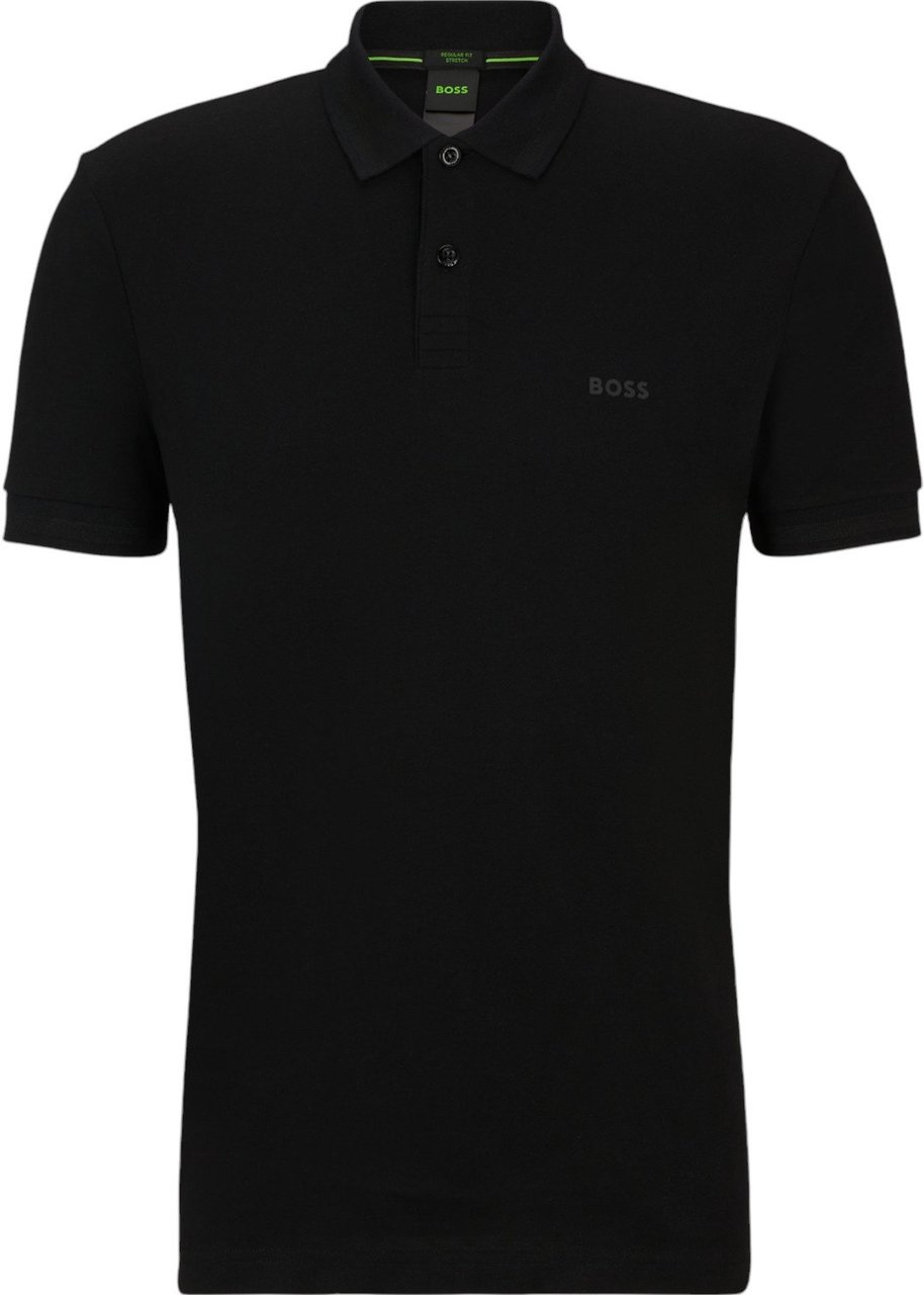 Boss Heren Polo Zwart