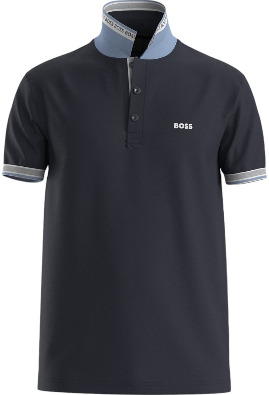 Boss Heren Polo Blauw