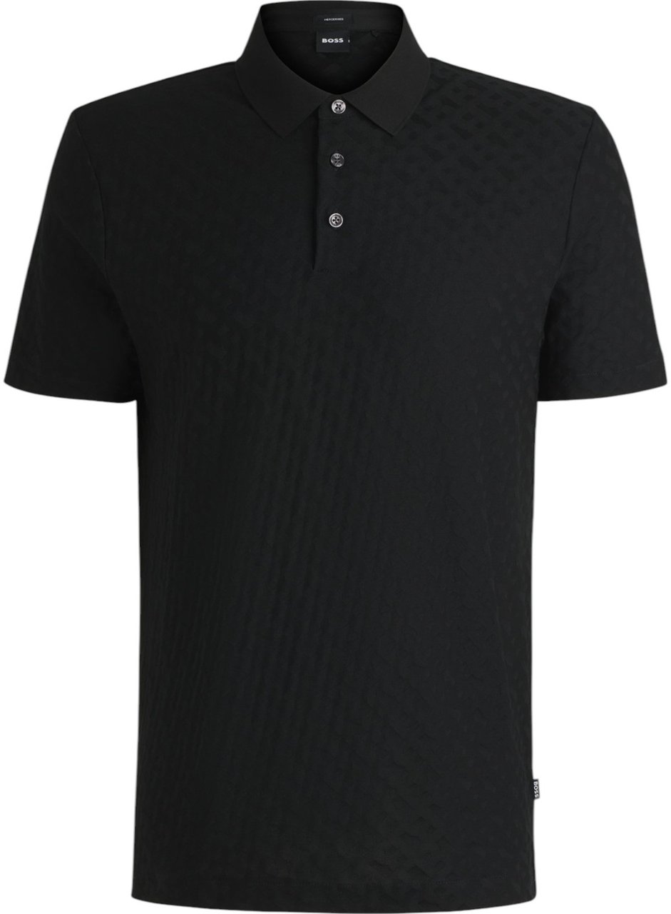 Boss Heren Polo Zwart