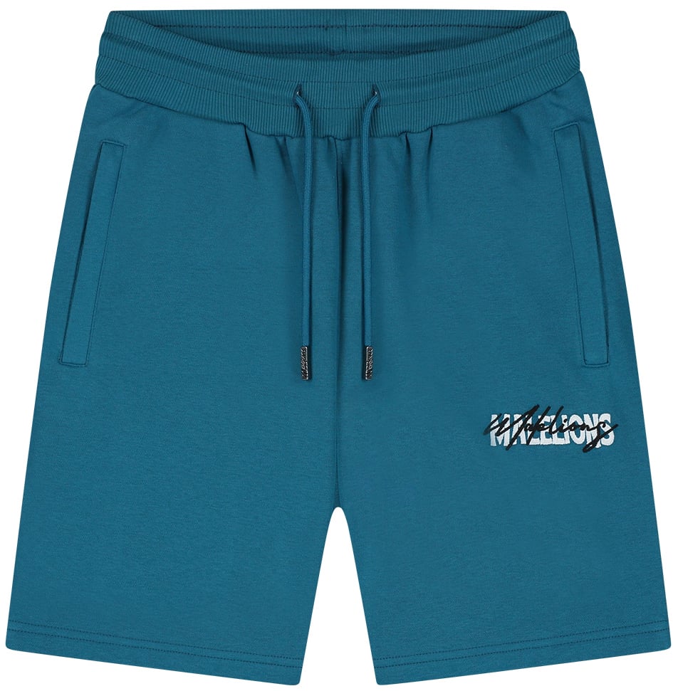 Malelions Malelions Men Iconic Shorts Blauw