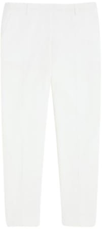 Max Mara Trousers White Wit
