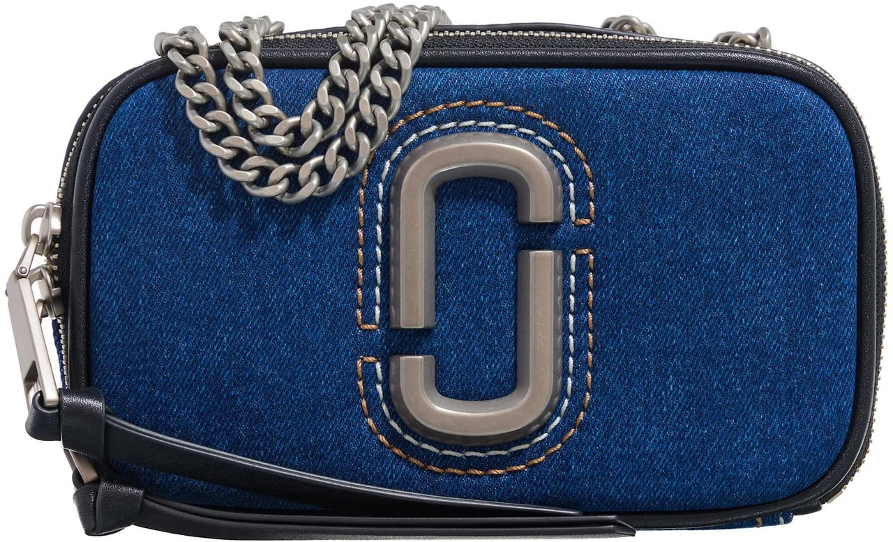 Marc Jacobs The Snapshot Denim Dark Wash Grijs