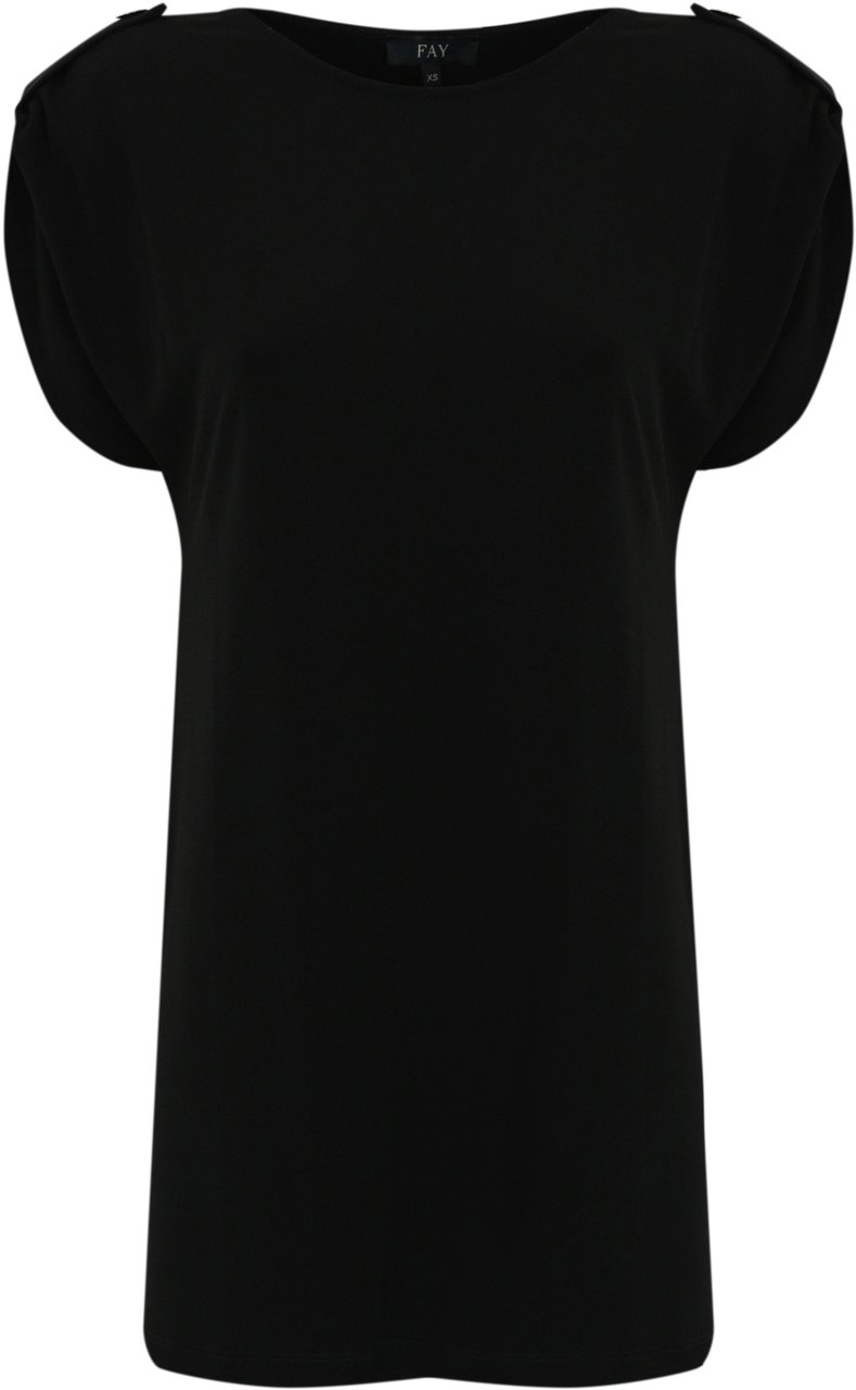 Fay Shirts Black Zwart