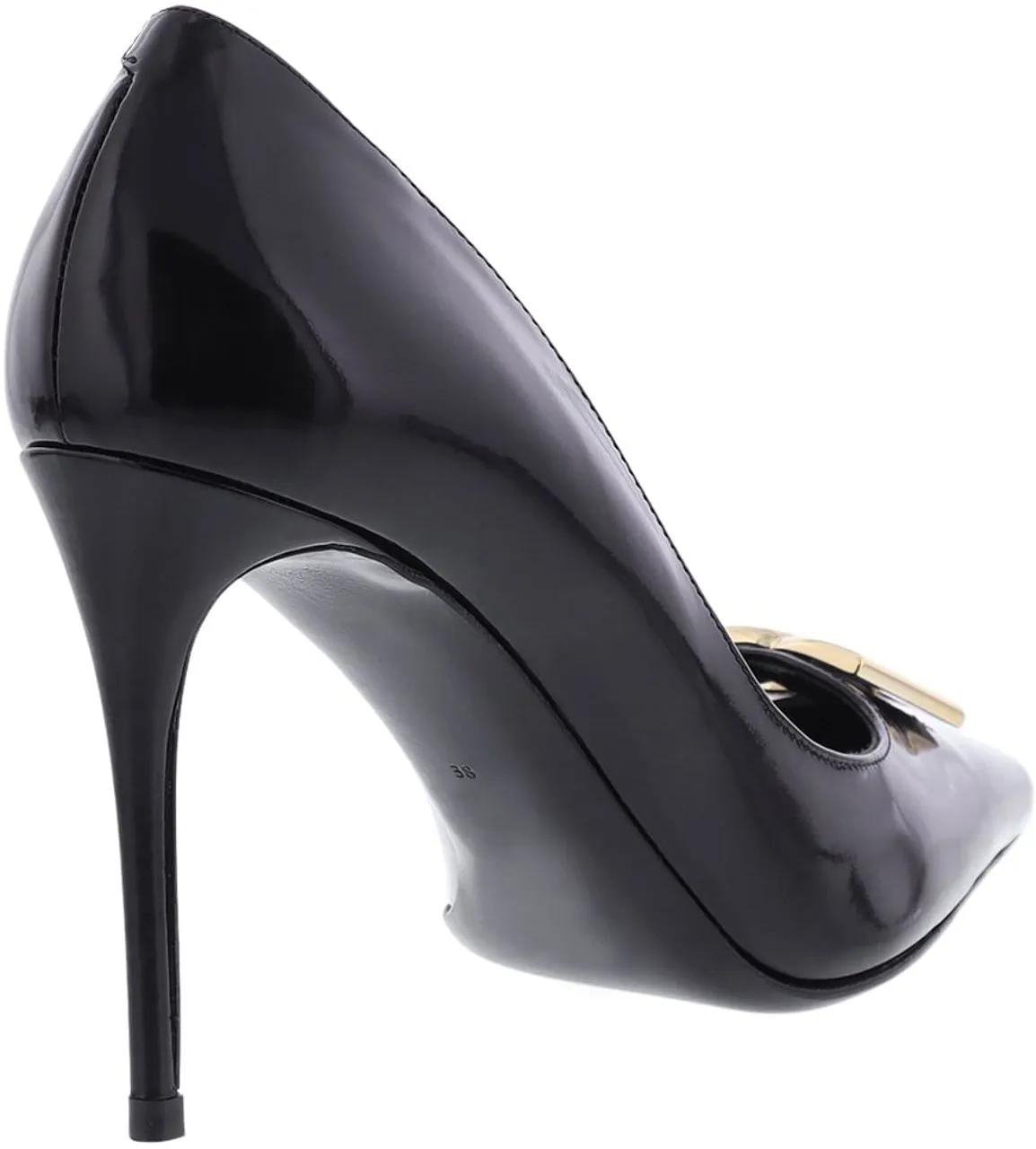Dolce & Gabbana Dames Polished Pumps Zwart Zwart
