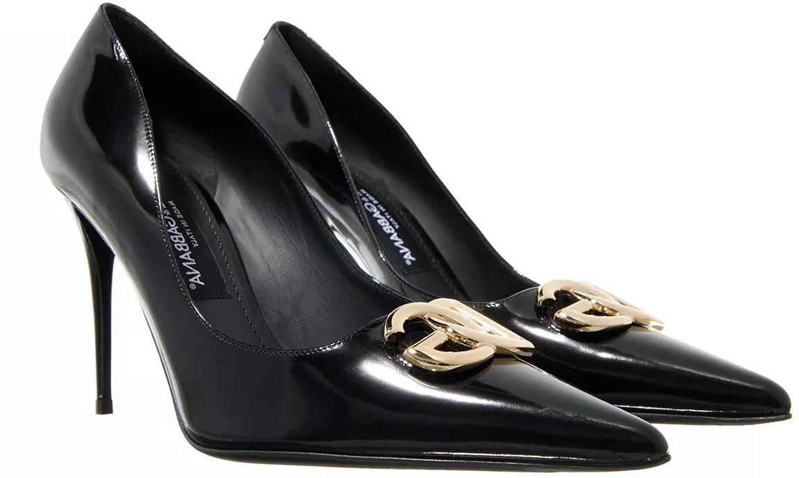 Dolce & Gabbana Dames Polished Pumps Zwart Zwart