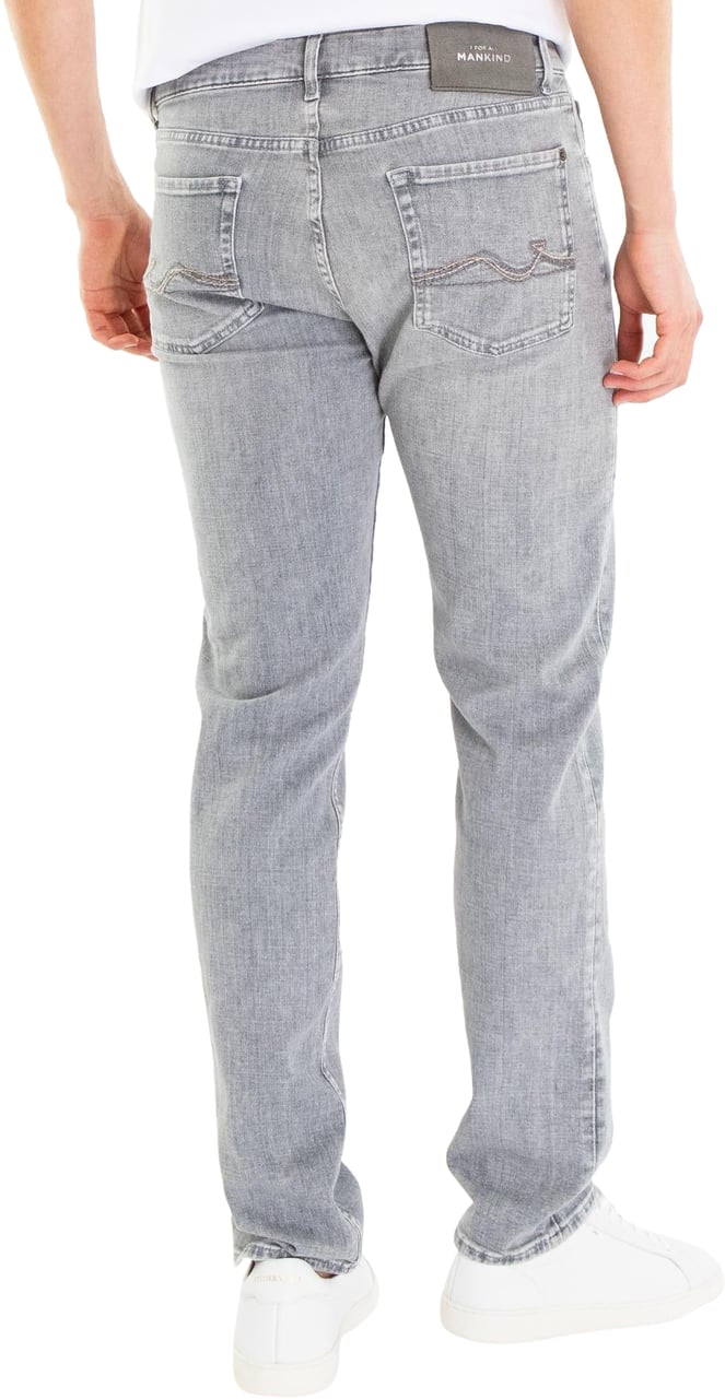 7 For All Mankind Heren Slimmy Bauhaus Jeans Grijs Grijs