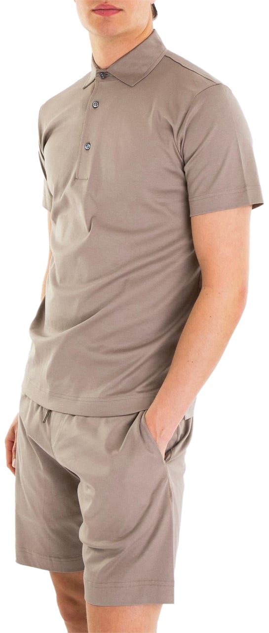 Valenza Heren Supima Polo Schiller Grijs Grijs
