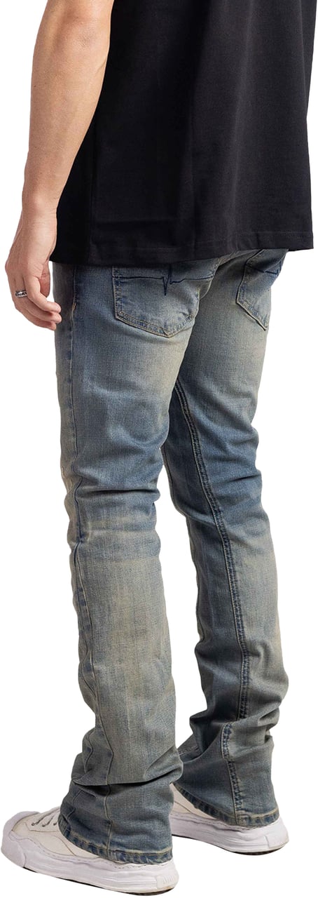 Richesse Blitz Blue Tapered Jeans Divers