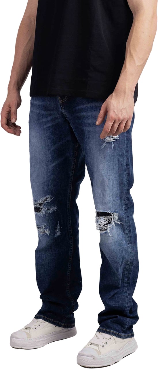 Richesse Thunder Baggy Blue Jeans Divers