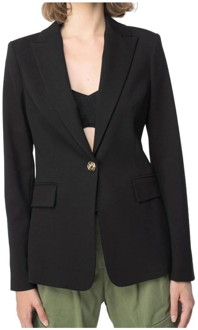 Pinko Jacket Black Zwart