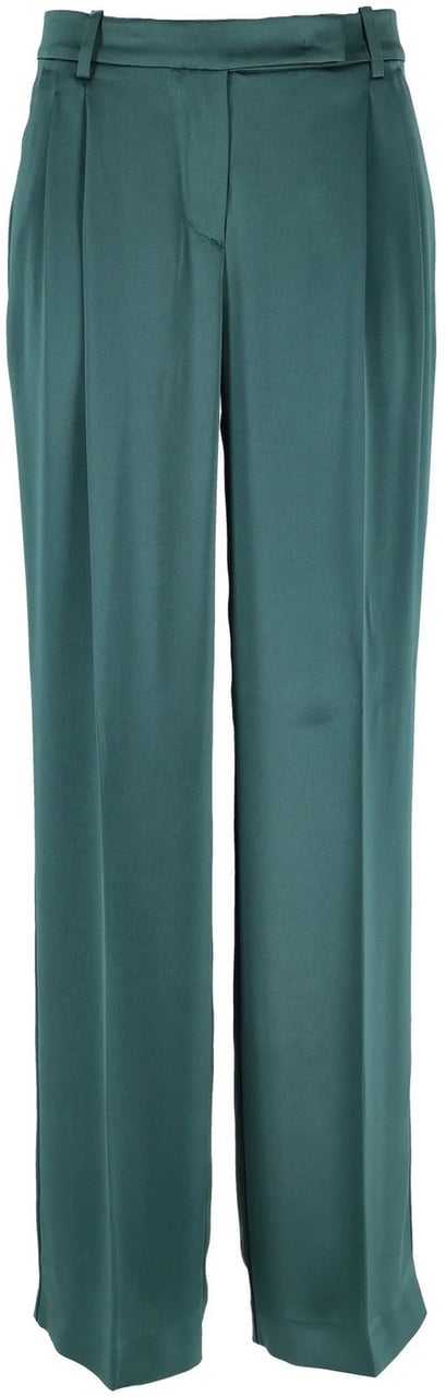 Pinko Trousers Green Groen