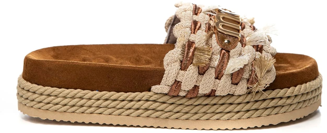 MOU Sandals Beige Beige