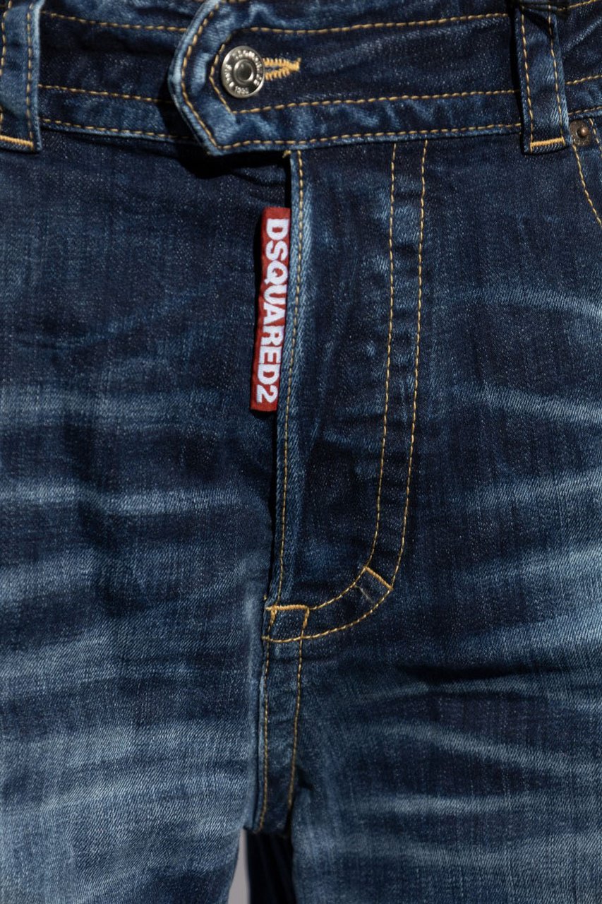 Dsquared2 Wide leg jeans '9 To 5' Blauw