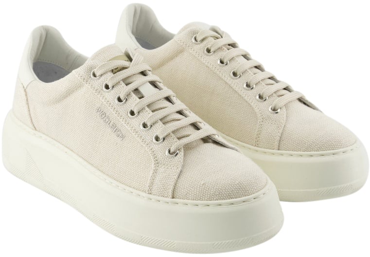 Woolrich Chunky Court Calf Beige/Off White Beige