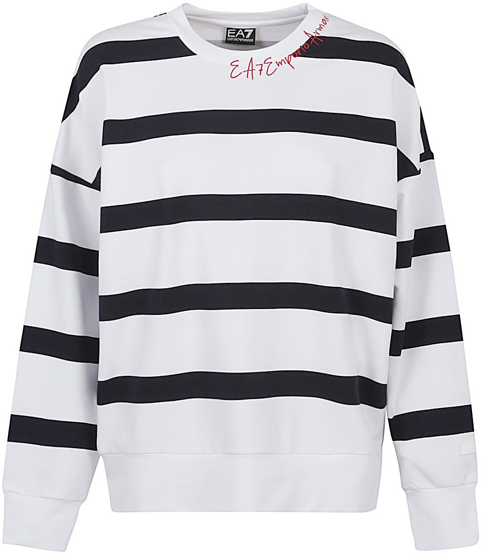 EA7 Sweaters White Wit