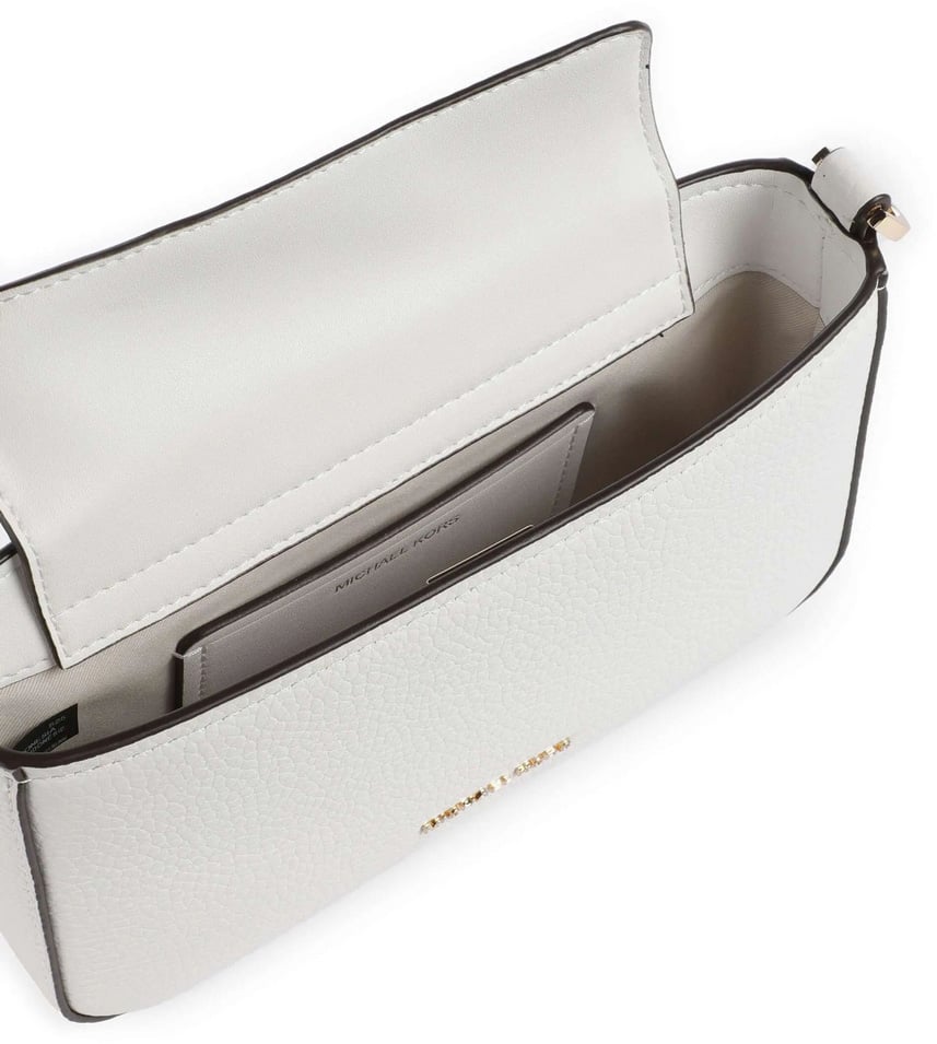 Michael Kors Sm Conv Xbody Pouchette Optic White Neutraal