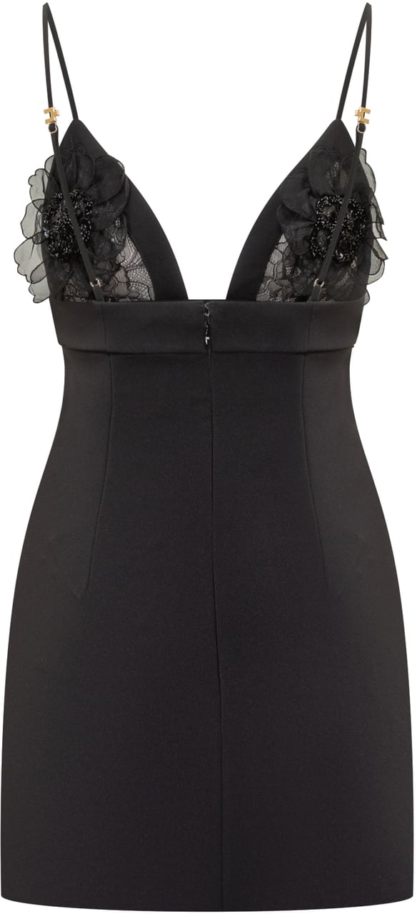 Elisabetta Franchi Dresses Black Zwart