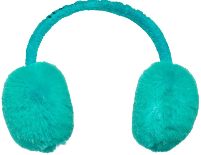 Goldbergh Fluffy Muts Dames Groen
