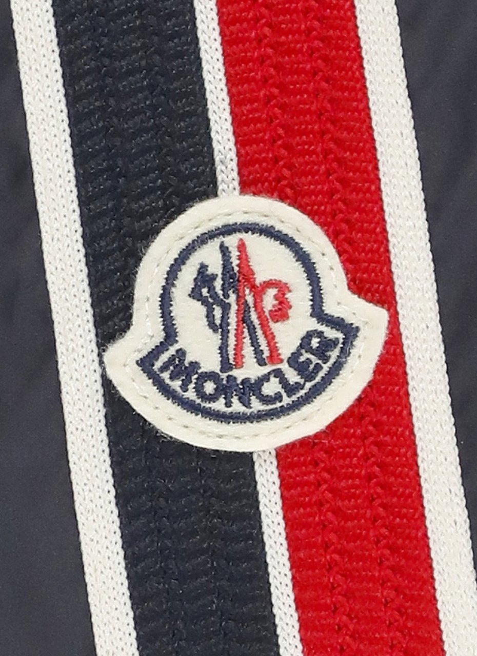 Moncler Coats Blue Blauw