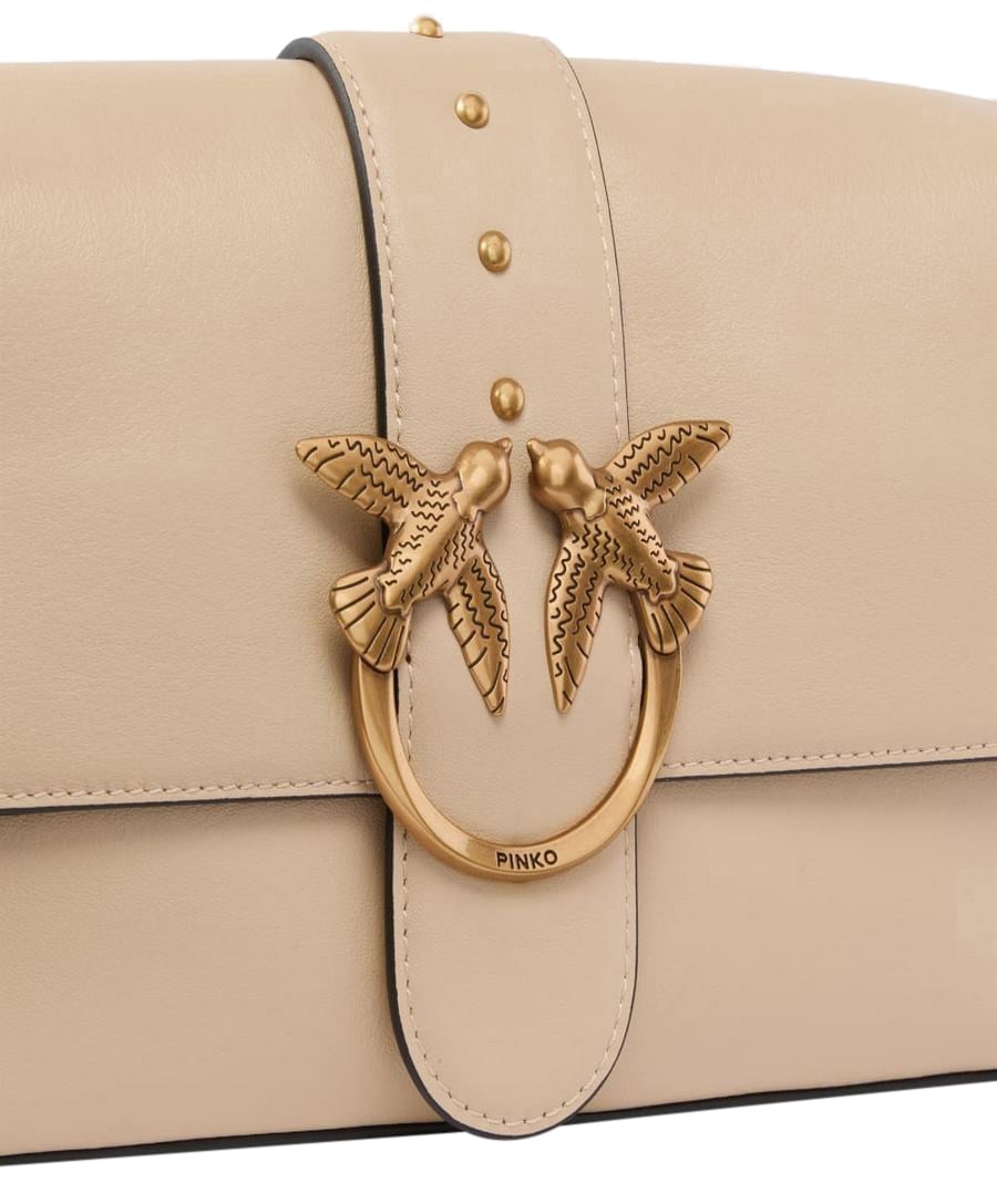 Pinko Crossbody bag 'Love One Classic' Beige