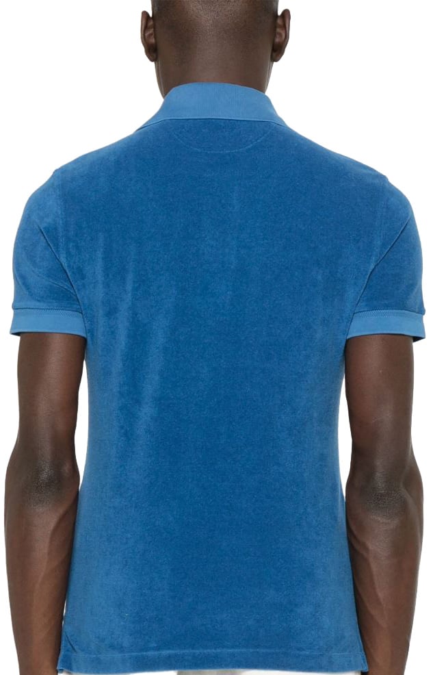 Tom Ford Tom Ford T-shirts And Polos Blue Blauw