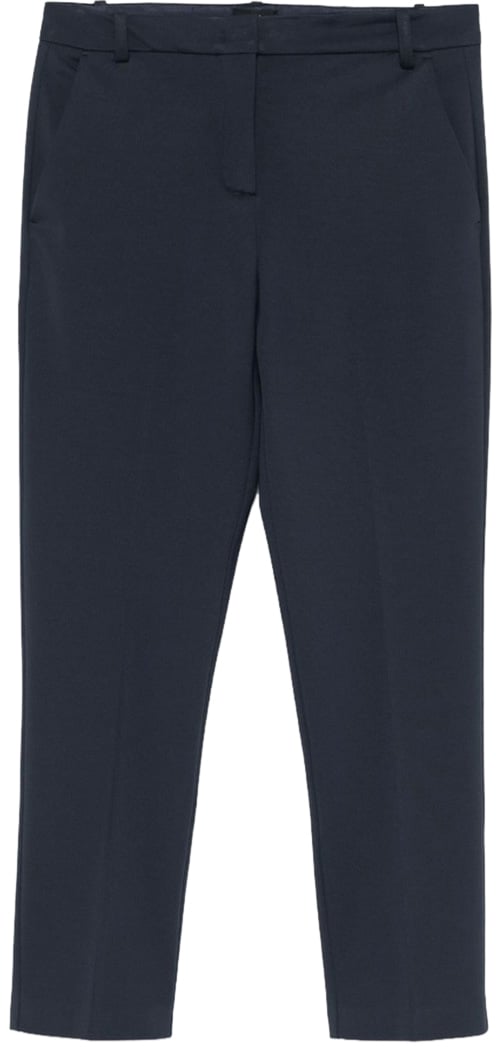 Pinko Trousers Blue Blauw
