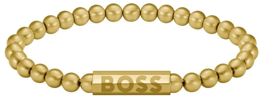 Boss BOSS HBJ1580666M SPHERE METAL Mannen Armband 19cm Goud