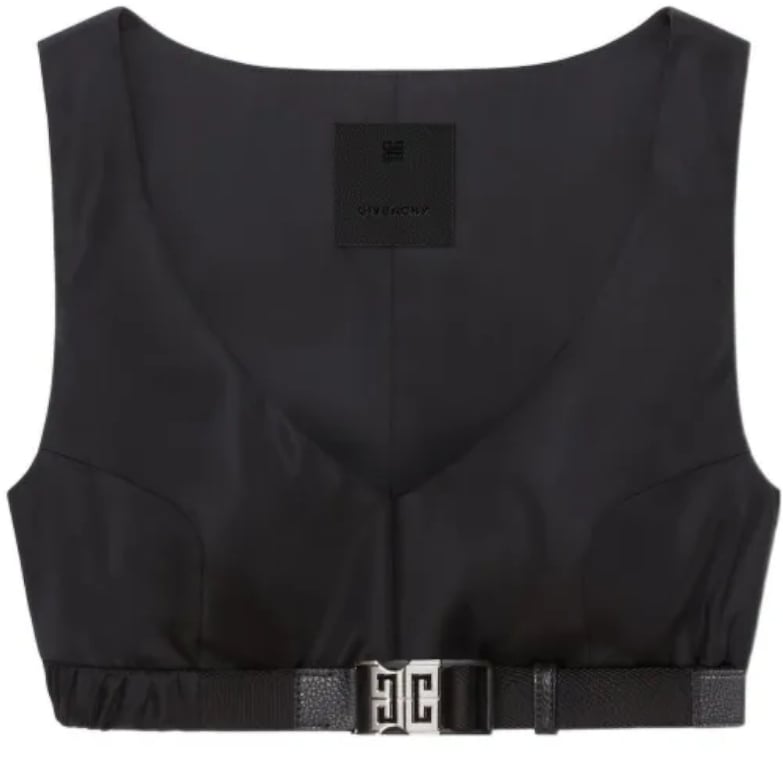 Givenchy Top con fibbia 4G Zwart