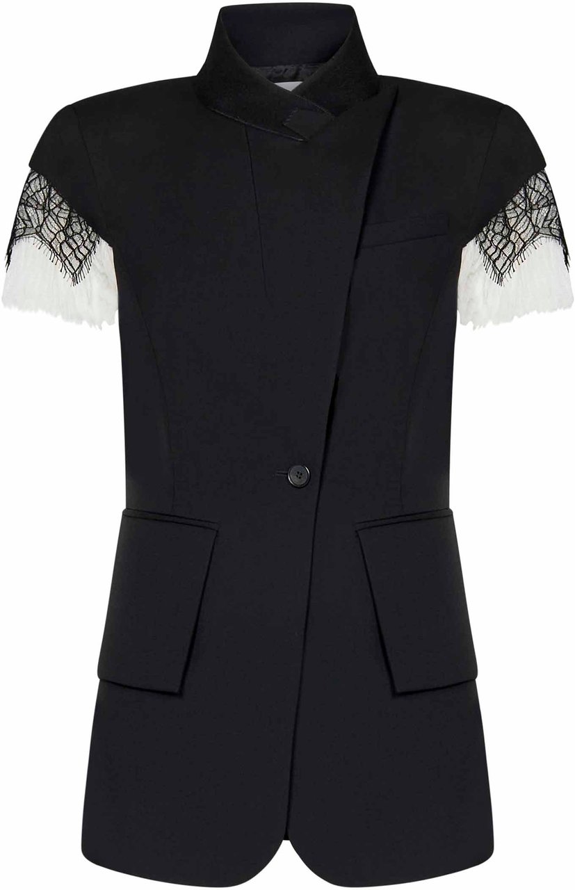 Alexander McQueen Jackets Black Zwart