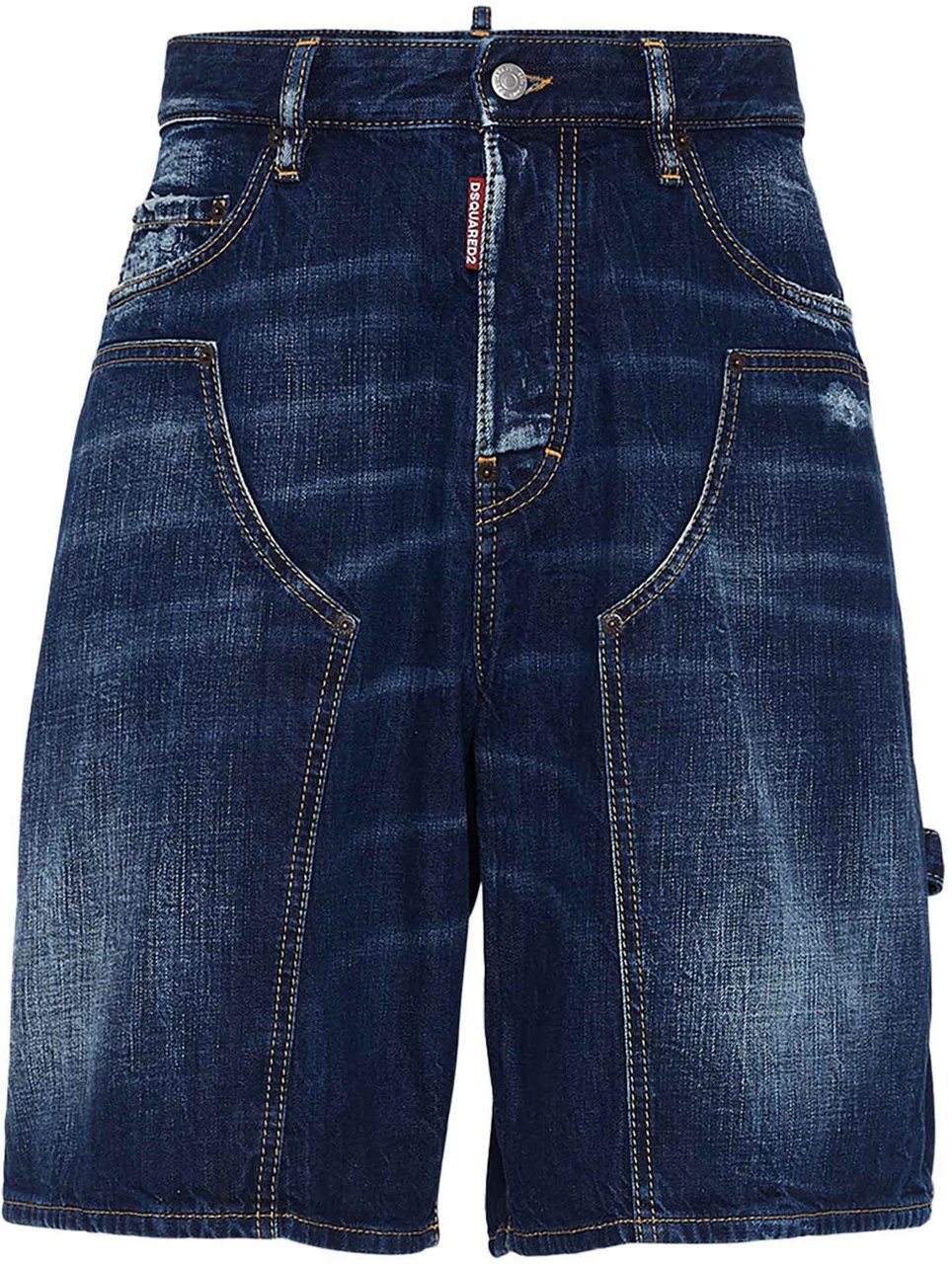 Dsquared2 Shorts Carpenter Blauw