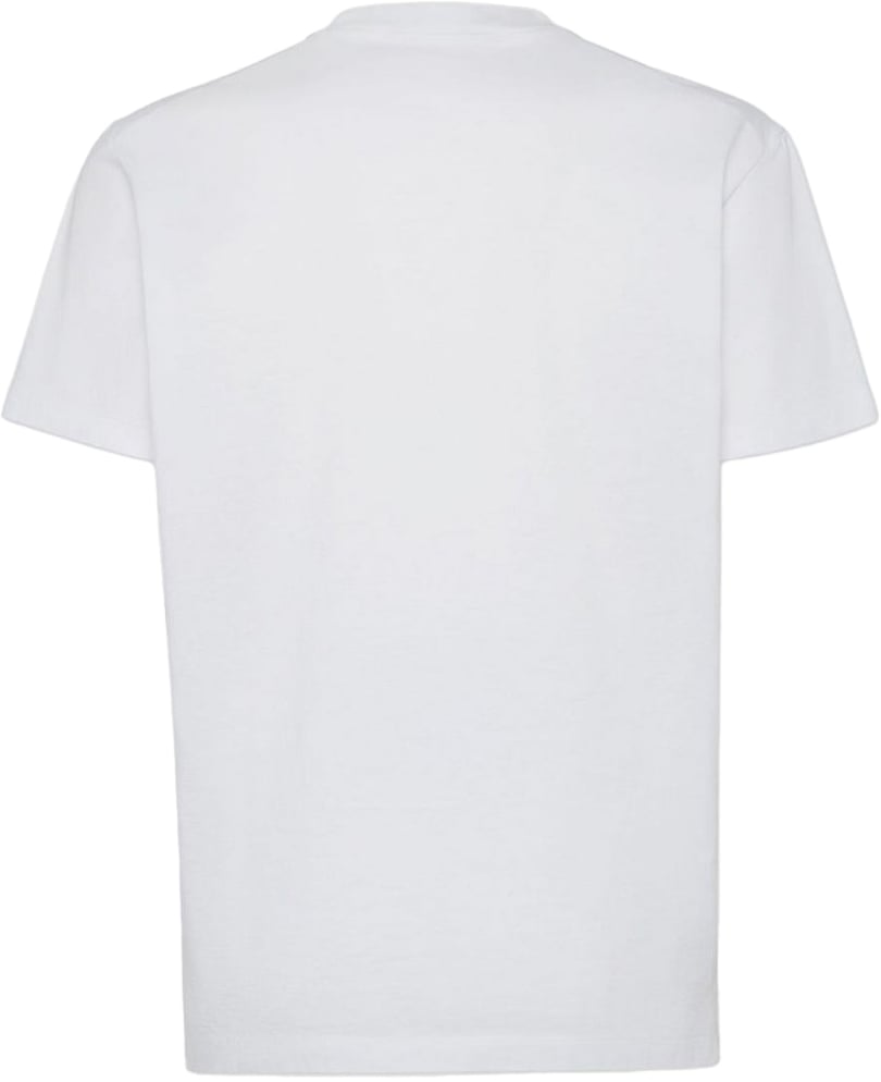 Dsquared2 T-Shirt con Logo Wit