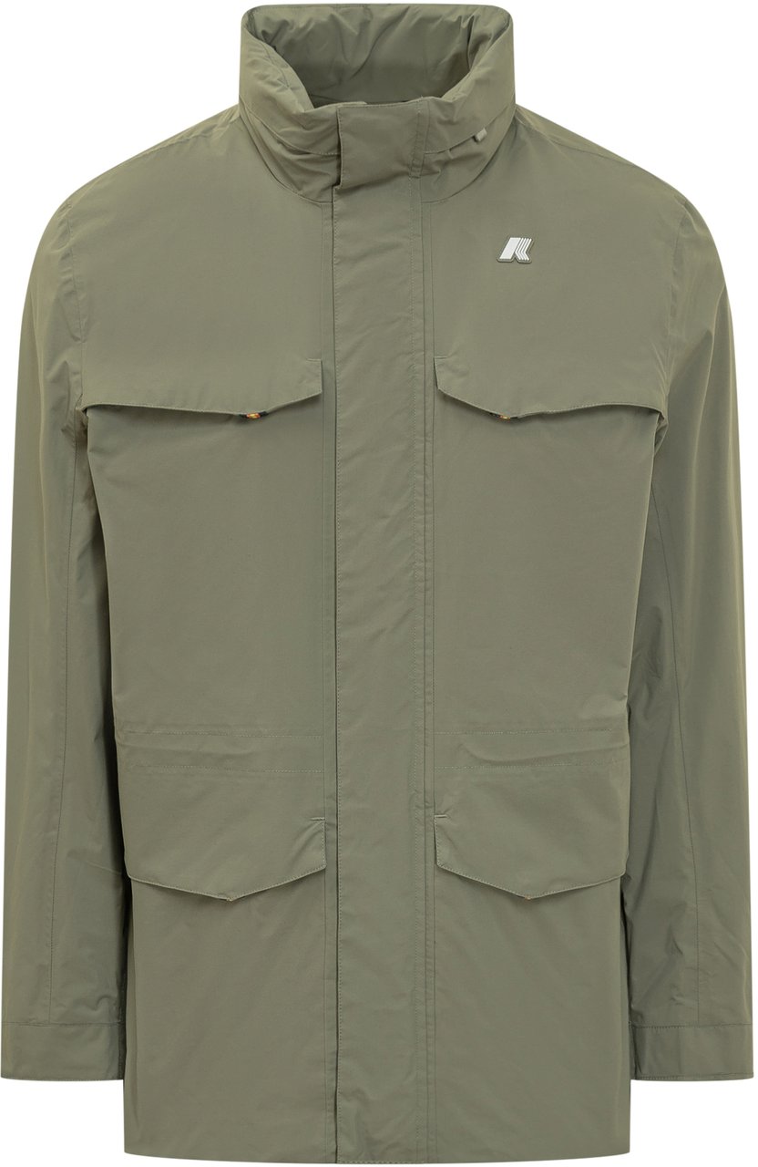 K-WAY Parka Corto Groen