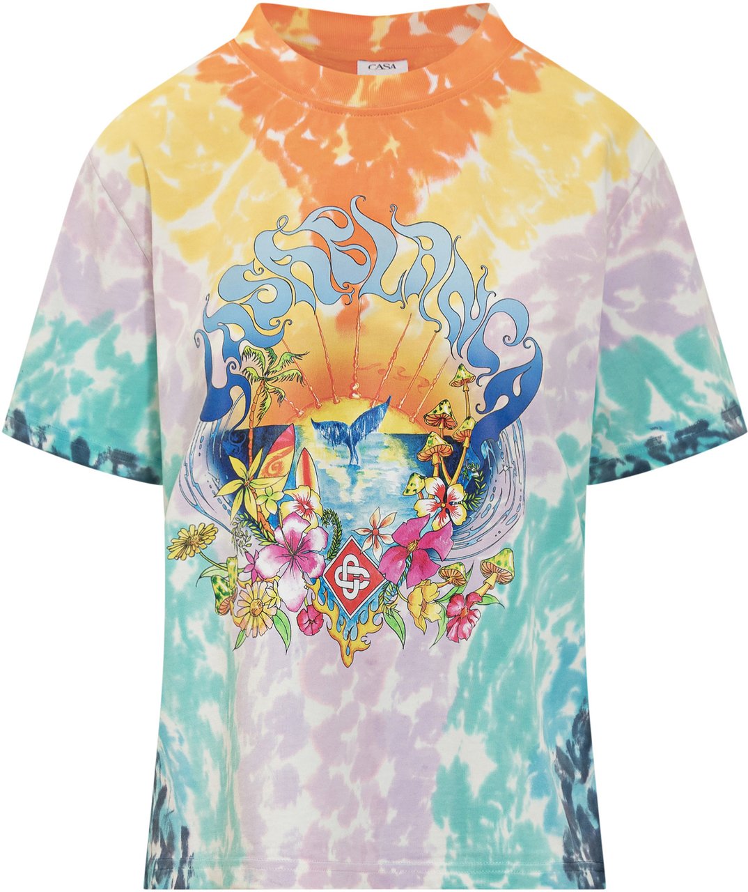 Casablanca T-Shirt Surf Trip Printed Divers
