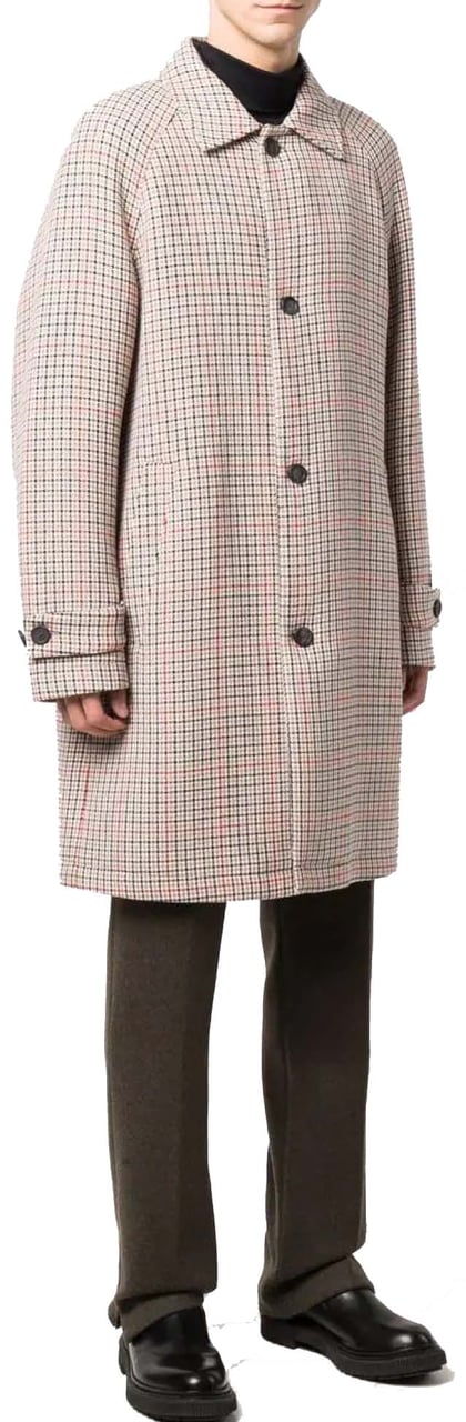 Boss X Russell Athletic Dejam Houndstooth Coat Divers
