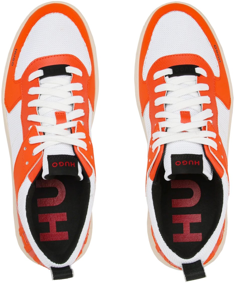 Hugo Kilian Tennis Low-top Sneakers Oranje