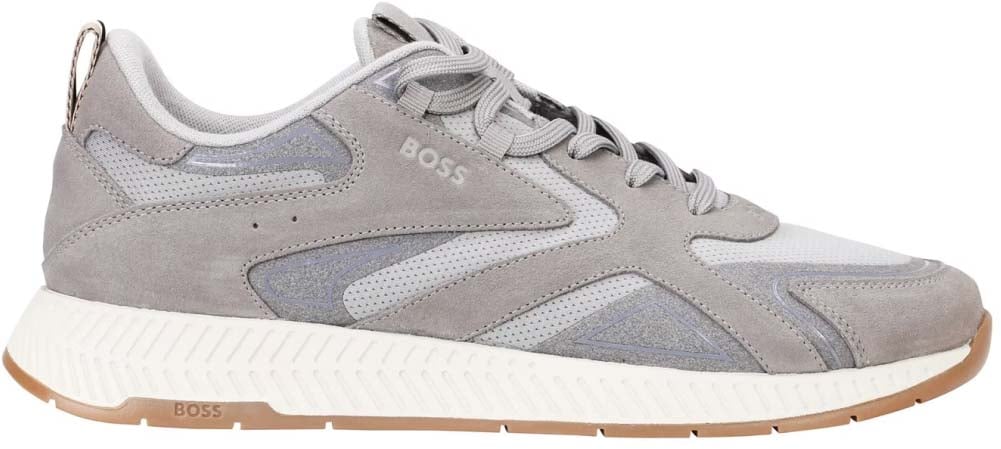 Boss Titanium Runner Sneakers Grijs