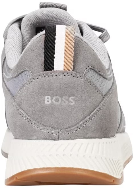 Boss Titanium Runner Sneakers Grijs
