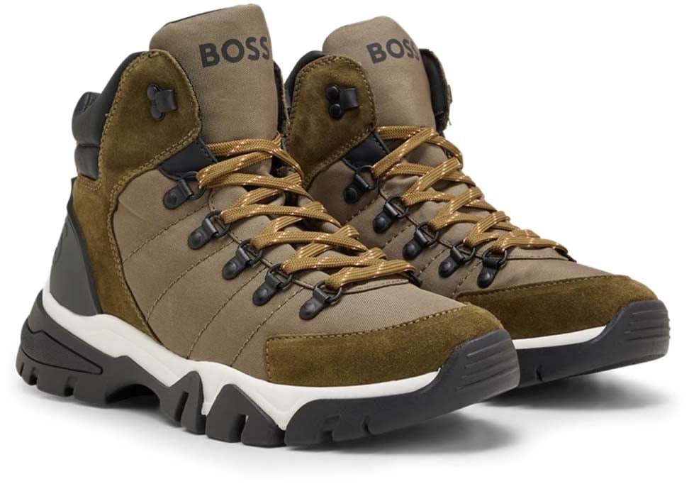 Boss Chester Halb Hiking Boots Groen