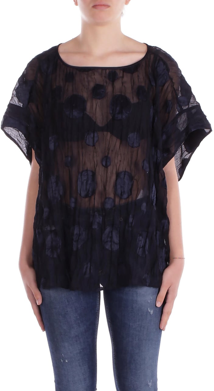 Emporio Armani Top Blue Blauw