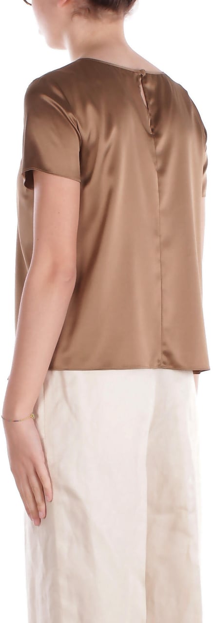 Emporio Armani Shirts Cannella Bruin