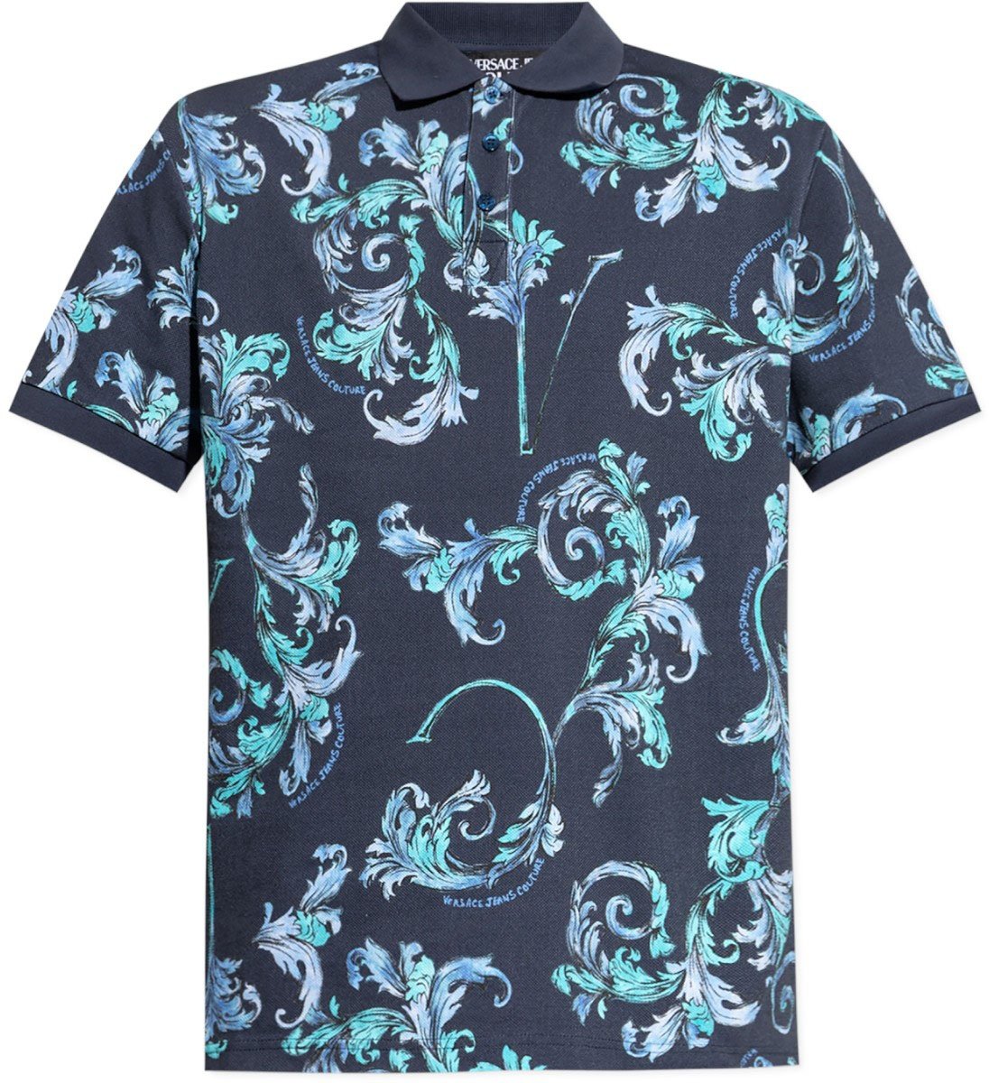 Versace Jeans Couture Heren Polo Blauw